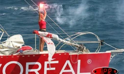 Mercredi 14 mars 2007 - 
Après 150 jours 23 heures et 48 minutes, Maud Fontenoiy a bouclé son tour du monde à contre courant