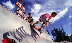 Rampe de skate board