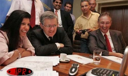 Mardi 12 avril 2005 -Présentation du visiophone par France Télécom.