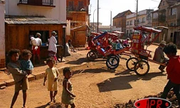 Paysage malgache entre Tuléar et Antsirabe