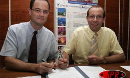 Lundi 30 mai 2005 -L'université de La Réunion et le groupe Vinci Energies ont signé une convention se rapportant aux formations sur la maîtrise de l'énergie