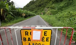Route de Salazie fermée à la circulation
