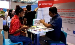 le département et le Salon de l'emploi