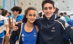 Manon LEBON et Marius PAYET GABORIAUD : La jeune génération défie l'élite senior française d'escalade de vitesse