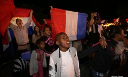 Ambiance coupe du monde de football