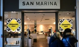 Le chausseur San Marina disparaßt, entraßnant 650 salariés dans sa chute