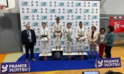 Jujitsu : la Saint-Pauloise Célia Cendier décroche l'or au championnat de France