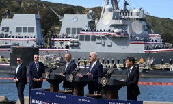 Sous-marins nucléaires: la Chine fustige l'alliance de Washington, Canberra et Londres