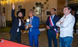 fête hanoucca célébrée à Saint-Paul