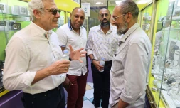 M. Alain DI CRESCENZO et le président de la CCI de La Réunion, M. Pierrick ROBERT.