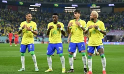 Mondial: le Brésil en démonstration balaie la Corée du Sud (4-1)