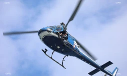 hélicoptère de la gendarmerie