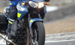 motard de la gendarmerie