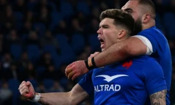 Tournoi des six nations: le XV de France s'impose dans la douleur face à l'Italie