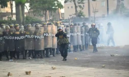 Pérou et manifestation