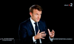 Ukraine: Macron appelle Poutine à "revenir" à la négociation, promet des systèmes anti-aériens à Kiev