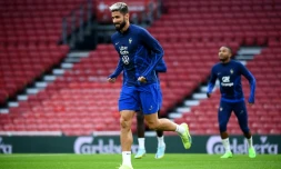 Bleus: Giroud titulaire au Danemark, Griezmann capitaine et Varane remplaçant