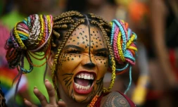 Brésil: le carnaval de Rio dans toute sa splendeur au sambodrome