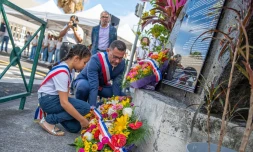 Hommage à Léon de Lépervanche et commémoration des 80 ans de la libération de La Réunion