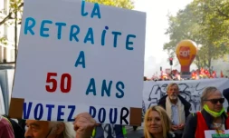 Manifestation retraite