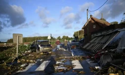 Pas-de-Calais: à Bihucourt, "30 secondes" de tornade, un village dévasté
