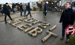 Allemagne: mobilisation anti-charbon dans un village symbole
