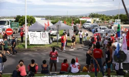 Mobilisation contre la réforme des retraites à Saint-Pierre