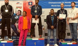 Le Portois David Leblé champion du monde de canne combat