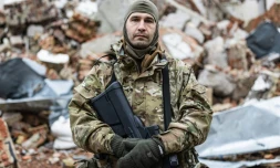 Dans l'armée ukrainienne, une très symbolique légion de combattants russes