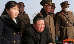 Corée du Nord: Kim a dirigé une simulation de "contre-attaque nucléaire", selon l'agence KCNA