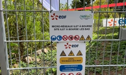 Re?seau e?lectrique ilet a? bourse