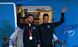 Les champions du monde argentins ont atterri à Buenos Aires 