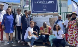 Saint-Denis journe?es europe?ennes du patrimoine Maxime Laope plaque hommage se?gatier3