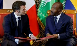 Macron participe à un sommet sur la protection des forêts au Gabon