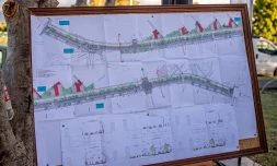 travaux sur l'avenue Monseigneur Roméro
