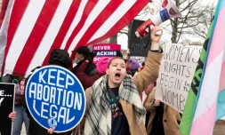 Les partisans du droit à l'avortement mobilisés aux Etats-Unis pour un anniversaire symbolique