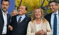 En Italie, victoire historique de l'extrême droite aux élections