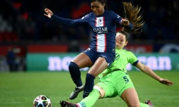 C1 féminine: le PSG, réduit à 10, battu par Wolfsburg au Parc des Princes