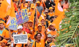 Manifestation contre la réforme des retraites