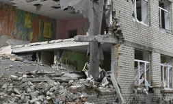 Sur le front sud ukrainien, l'éducation pilonnée par la Russie