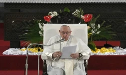 Le pape s'apprĂȘte Ă quitter la RDC pour le Soudan du Sud