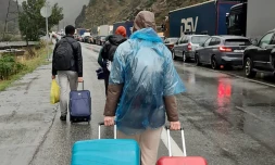 "Pas de la chair à canon": les Russes continuent d'affluer en Géorgie
