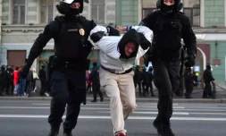 Arrestation à Moscou