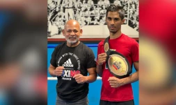 Julien Samourgompoulle champion de France de boxe anglaise