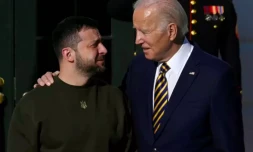 Zelensky et Joe Biden
