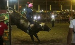 Au Nicaragua, des femmes défient le machisme en faisant du rodéo sur des taureaux