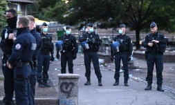 Crack à Paris: évacuation du campement de Forceval par la police 