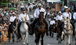 Costa Rica: cavalcade dans San José après trois années d'absence pour cause de pandémie