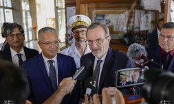 Petit déjeuner au Palais de la Source en présence du ministre