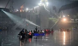 Inde: au moins 120 morts dans l'effondrement d'un pont suspendu